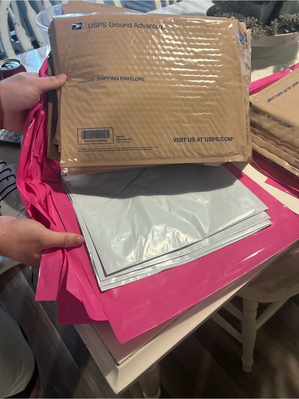 Padded Shipping Envelope - Brown